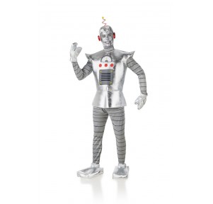 Disfraz Robot Retro Hojalata Adulto M-L