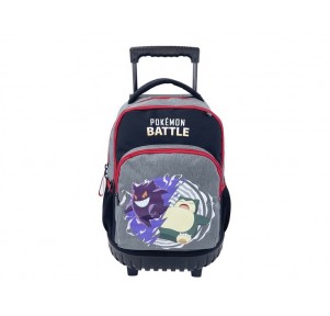 Pokemon Battle Mochila Ruedas Compact
