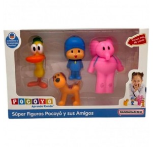 Pocoyo Pack 4 Super Figuras...