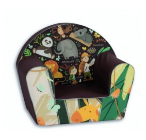 Sillón Infantil Marrón Selva