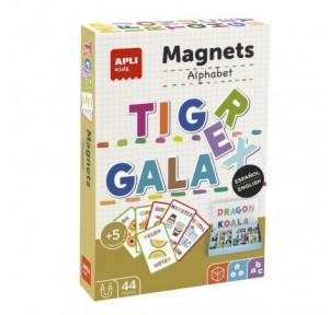 Juego Magnets Alfabeto Español/inglés Apli