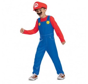 Disfraz Nintendo Súper Mario T.S 4-6 años