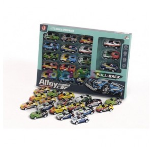 Set 18 Coches Metal...