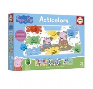 Juego Acticolors Peppa Pig