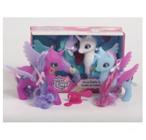 Set Ponis Unicornios Peine y Cepillo 2 Surtidos