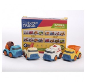 Set 4 Vehiculos Construción...