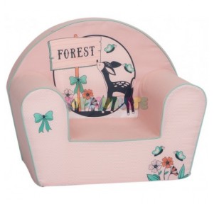 Sillón Infantil Rosa Bambi...