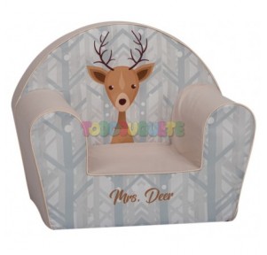 Sillón Infantil Gris Ciervo...