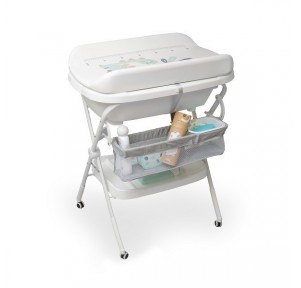 Bañera patas + cambiador + hamaca Interbaby