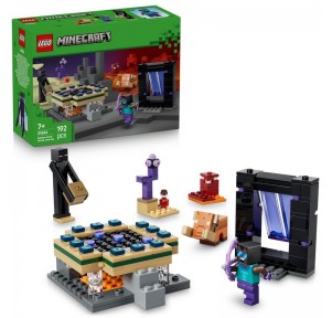 Lego Minecraft Viaje por Nether y Portal al End