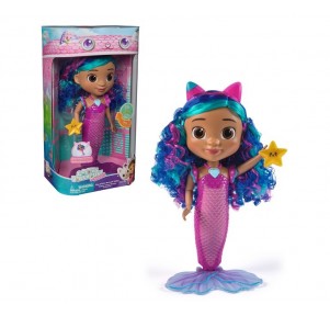 Casa Muñecas Gabby Muñeca Sirena Interactiva