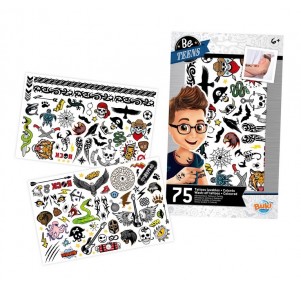 Be Teens 75 Tatuajes Lavables Rock