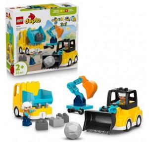 Lego Duplo Vehículos Construcción 3 en 1
