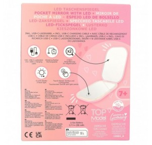 Top Model Espejo LED de Bolsillo BEAUTY and ME