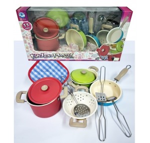 Set Menaje Cocina Acero Inoxidable Color 11 piezas