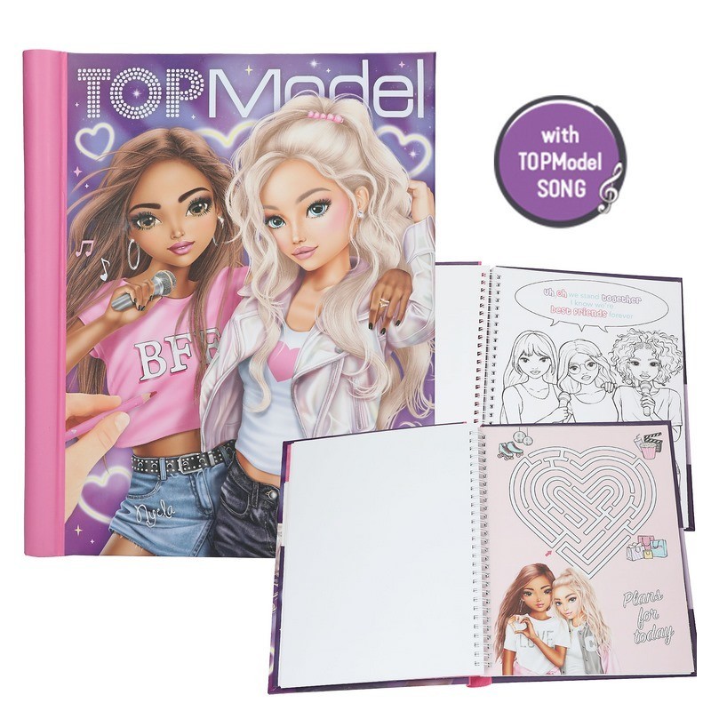 Top Model Libro para Colorear My BFF