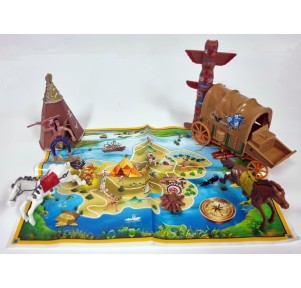 Set Indios con Tapete 17 piezas Wild the Best West