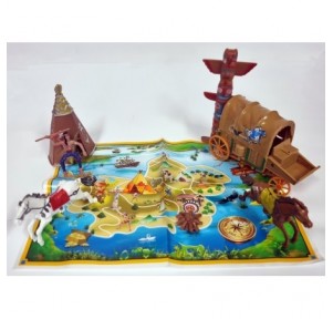 Set Indios con Tapete 17...