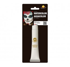 Tubo Maquillaje al Agua 20ml Blanco