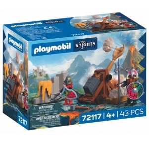 Catapulta Caballeros Dragón Playmobil