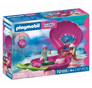 Bolso de Concha con Sirena Playmobil