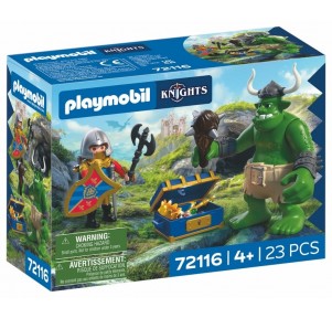 Troll Tesoro de Caballero León Playmobil
