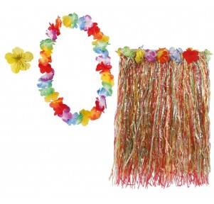 Conjunto Hawaiano Multicolor