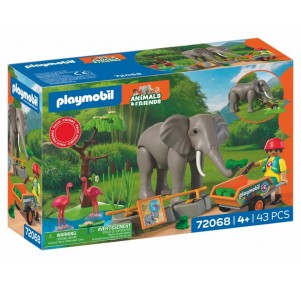 Elefante con Cuidadora Playmobil