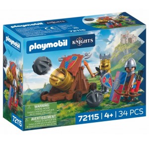 Cañón de Fuego Caballeros León Playmobil