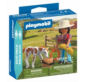 Duo Pack Jinete con Caballo Playmobil