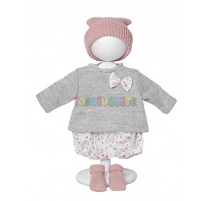 Vestido Reborn Bolsa 46cm Surtido