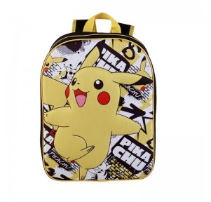 Pokemon Happy Pikachu Mochila 3D Eva