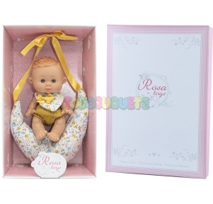 Muñeco Mini Pabletes Luna-Columpio Ocre o Rosa