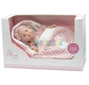 Muñeca Lara Bebé Llorón 35cm Saquito