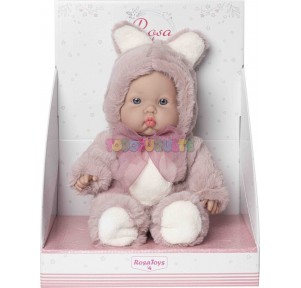 Muñeco Gordito Bebé Disfraz Animalitos 30cm Surtid
