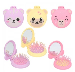 Top Model Cepillo de Pelo plegable con espejo