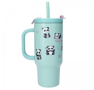 PENfection To Go Vaso con Pajita Panda