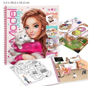Top Model Crea Tu Libro de Colorear Kitty