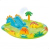 Centro Juegos Hinchable Dinos 191x152x58 cm Verde