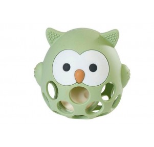 Sonajero silicona búho Gamberritos