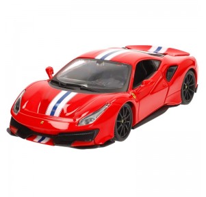 Coche Metal 1:24 Ferrari 488 Pista Burago