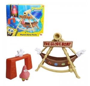 Bob Esponja Barco pirata Figuras + Accesorios