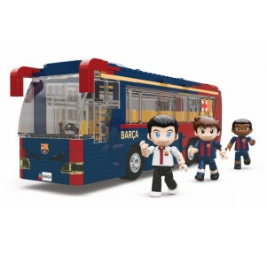 Autobús FC Barcelona 3 Jugadores Bloques