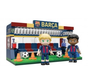 Banquillo FC Barcelona 2 Jugadores Bloques