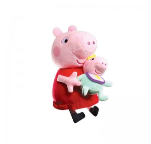 Peppa Pig peluche con Bebé 33cm