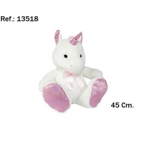 Peluche Unicornio Sentado 45cm
