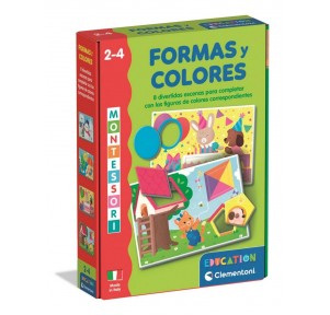 Education Montessori Formas y Colores