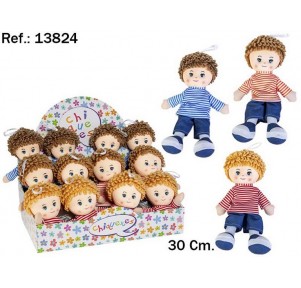 Muñeco Tela Isaac 30cm Surtido