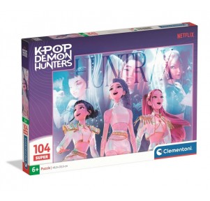 Puzzle 104 Piezas Super K-Pop Demon Hunters