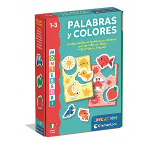 Education Montessori Palabras y Colores